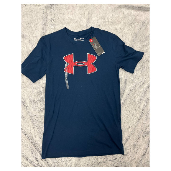 Champion Men's  Heat Gear Short Sleeve Tee,  Dark Blue Size Small NWT - Picture 1 of 3